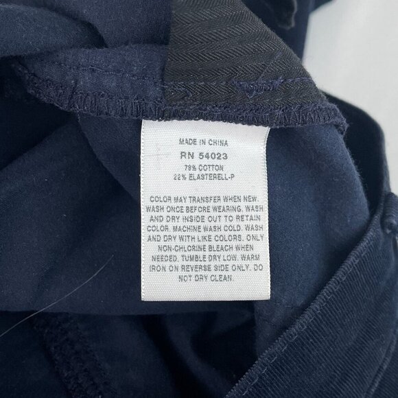 Gap 1969 Skinny Leg Stretch Coduroy Legging Jeans Navy Blue Women 27/4 - Picture 10 of 15